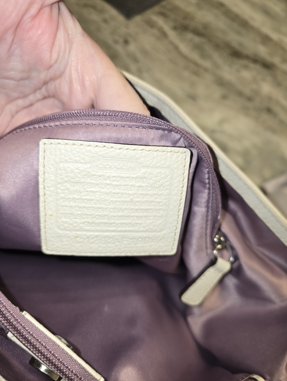 Coach Penelope Leather Shoulder Tote Bag - Picture 3 of 7